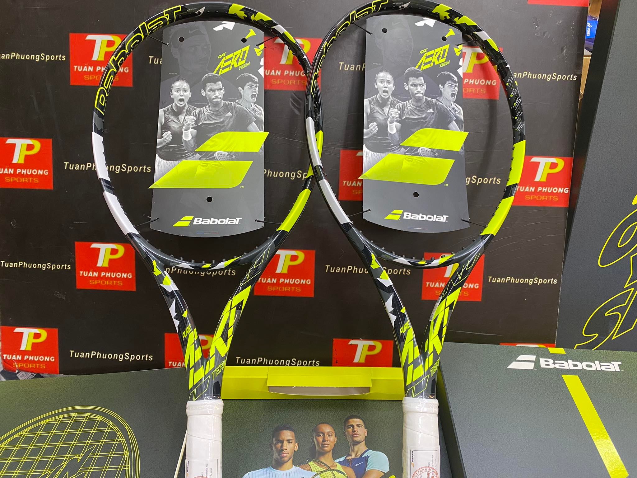 VỢT TENNIS BABOLAT PURE AERO TEAM 2023 (285GR)